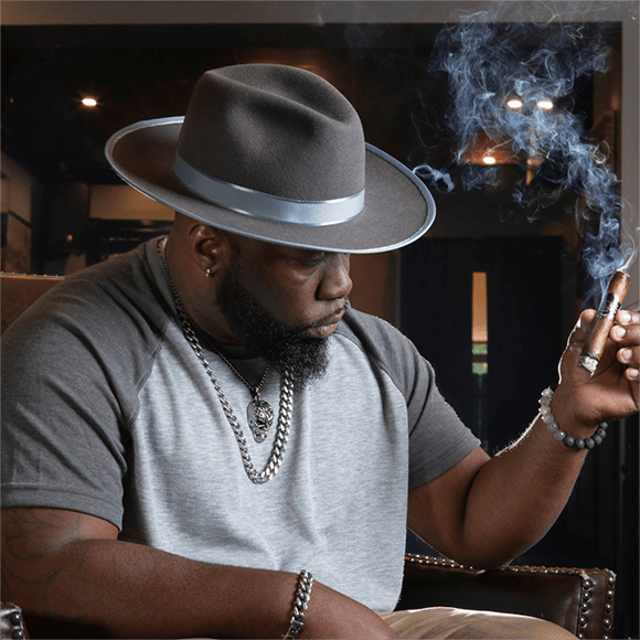 Wool Pinch Front Fedora