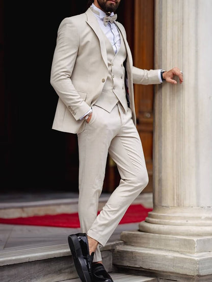 Men's Classic Business Suit Blazer