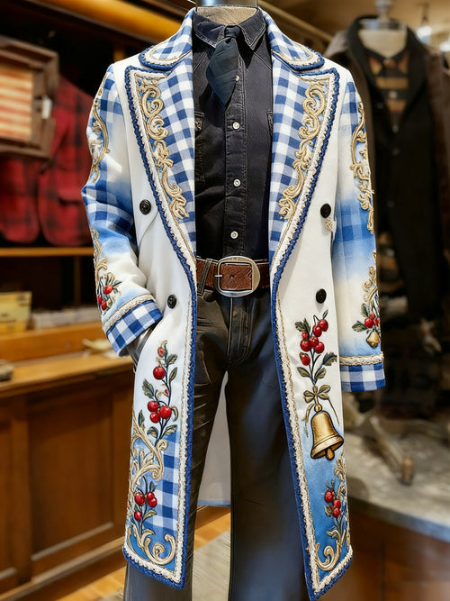 Men's Vintage Christmas Party Casual Jacket