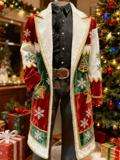 Men's Vintage Christmas Party Casual Jacket
