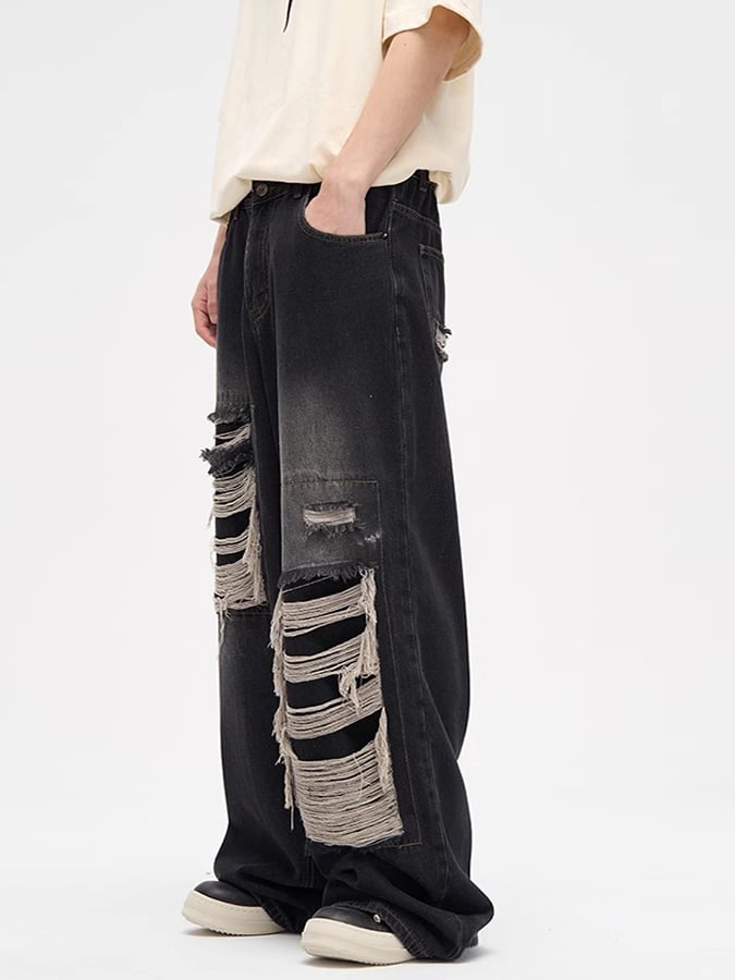 Men's Stylish Casual Ripped Jeans
