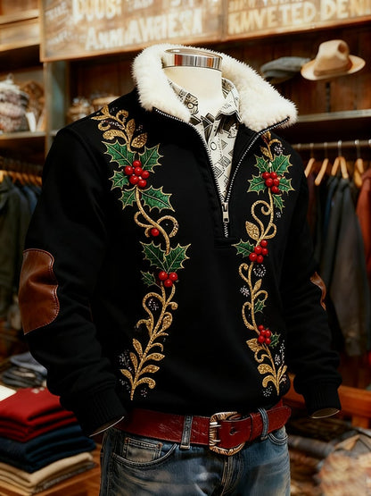 Men's casual Christmas sweatshirt