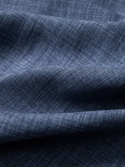 Textured Button Up Shirt With Two Pockets