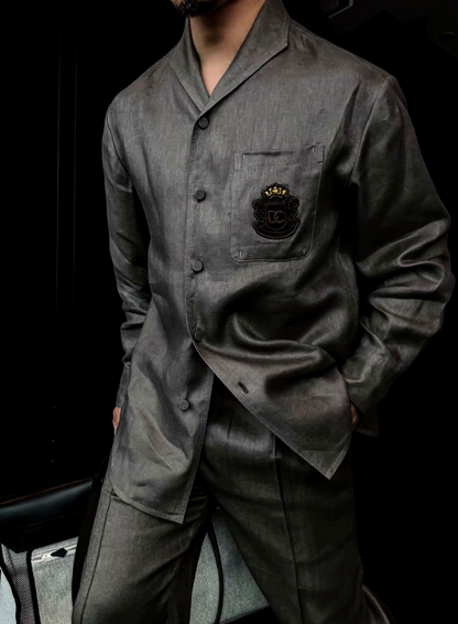 Premium Linen 2-Piece Suit | Old Money Style Breathable Set for Men