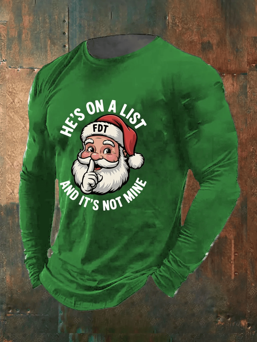 Men's Christmas FDT Print T-shirt