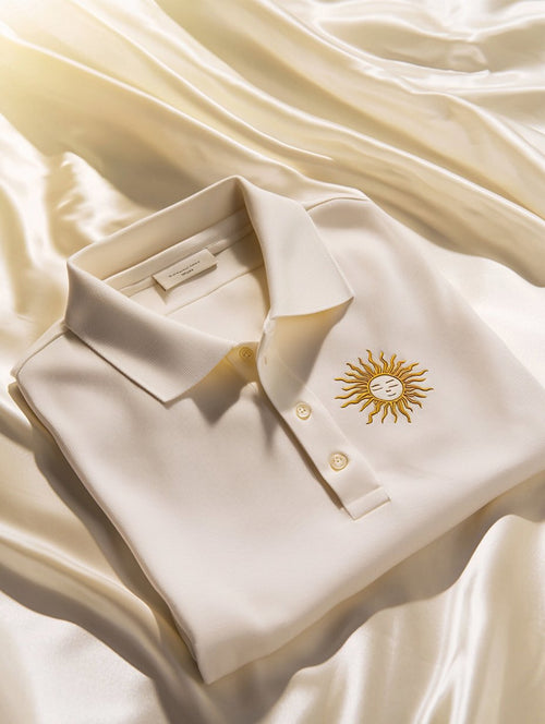 Men's Business Casual Button Short Sleeve Polo Shirt