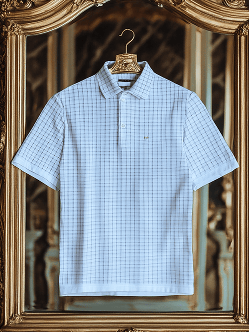 Men's business short-sleeved polo T-shirt