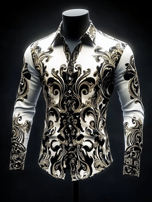 Men's Luxury Gorgeous Long Sleeve Shirt