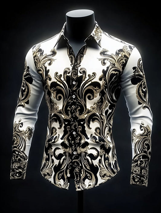 Men's Luxury Gorgeous Long Sleeve Shirt