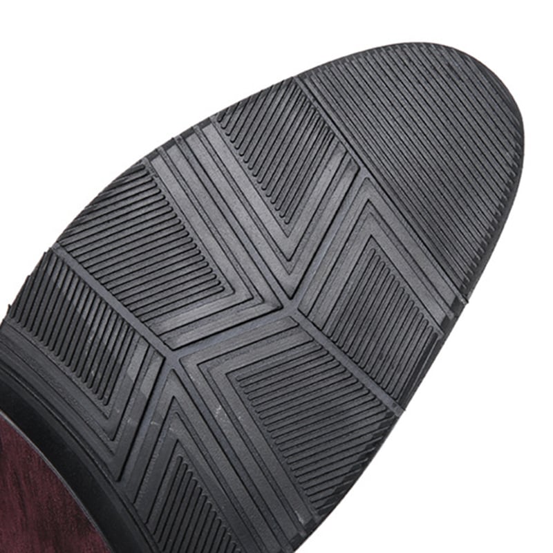 Men'S British Casual Pointed Tassel Loafers