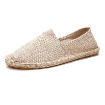 Men'S Casual Linen Espadrilles