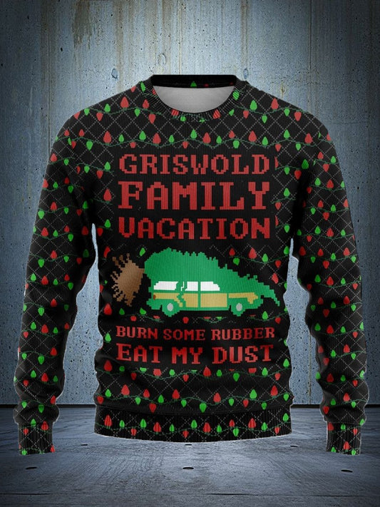 Funny Evergreen Ugly Christmas Sweatshirt