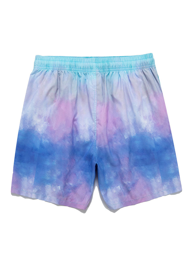 Ombre Print Swim Shorts