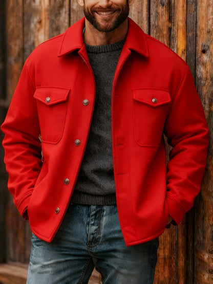 Men's Retro Christmas Jacket