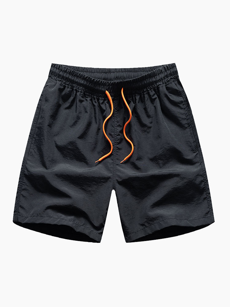 3 Pieces Man Mid Length Drawstring Swim Shorts