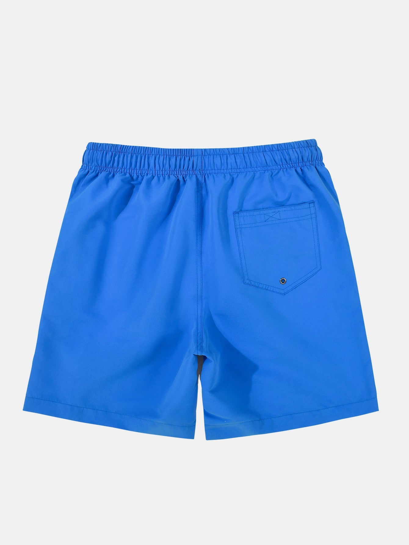 Contrast Waistband Swim Shorts