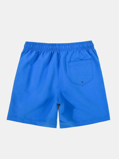Contrast Waistband Swim Shorts