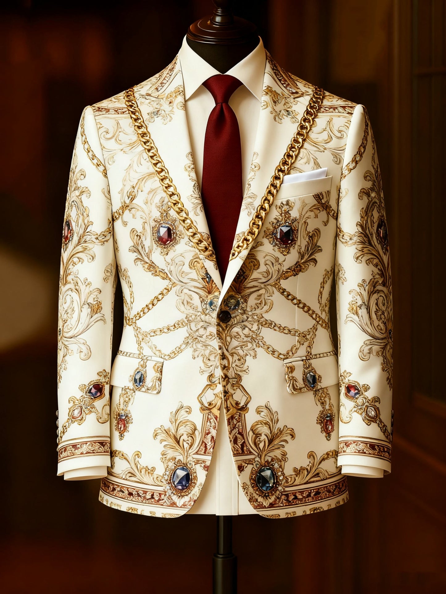 Men's Business Retro Casual Suit Jacket