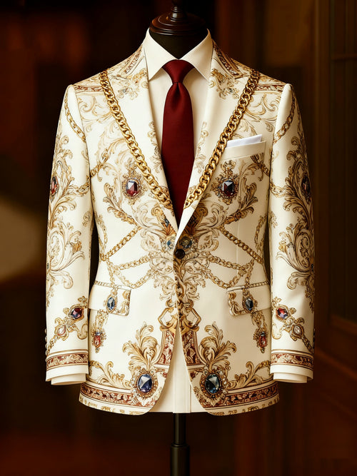 Men's Business Retro Casual Suit Jacket