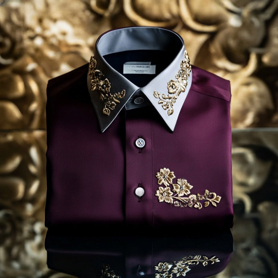 Best Men's Classic aesthetic design Unique Luxe Collection Classic Casual Shirt