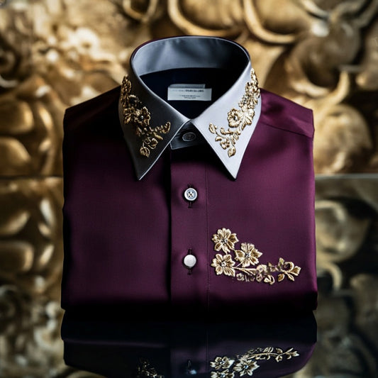 Best Men's Classic aesthetic design Unique Luxe Collection Classic Casual Shirt