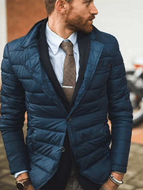 Men's Vintage Pleated Cotton Casual Jacket