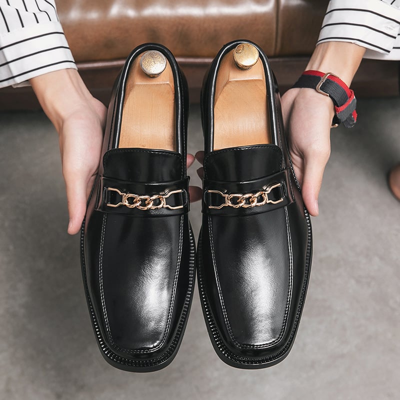 Men'S Business Casual Soft Upper Outsole Loafers