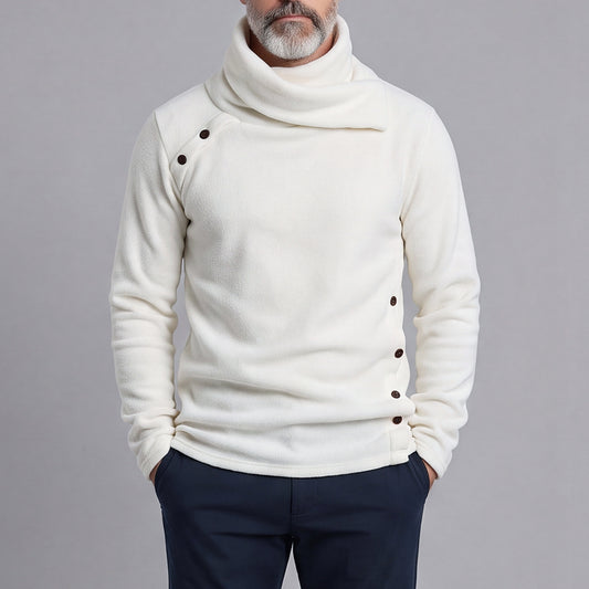 Men's Crew-Neck Long-Sleeve Sweater