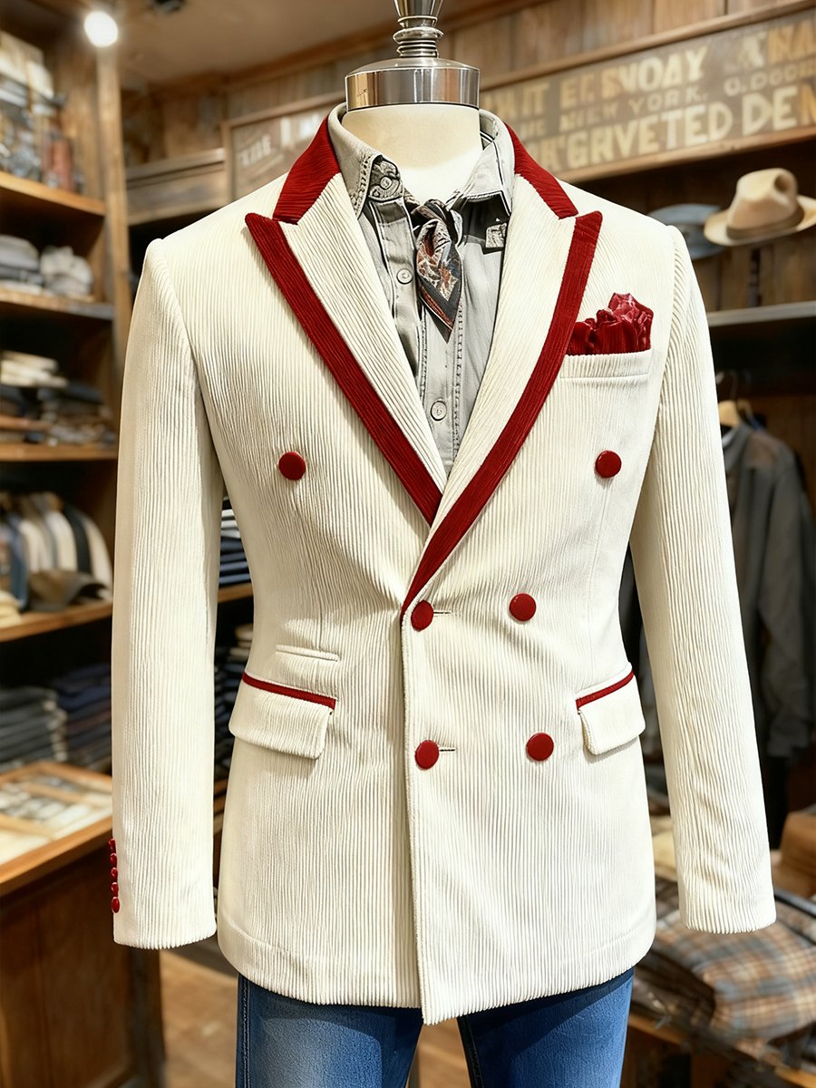 Men's Corduroy Suit Jacket