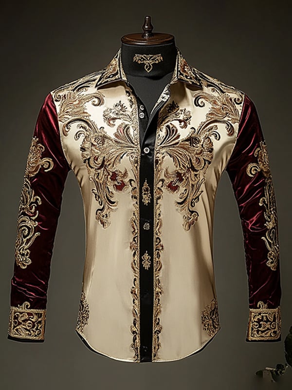 Men's Luxury Gorgeous Long Sleeve Shirt