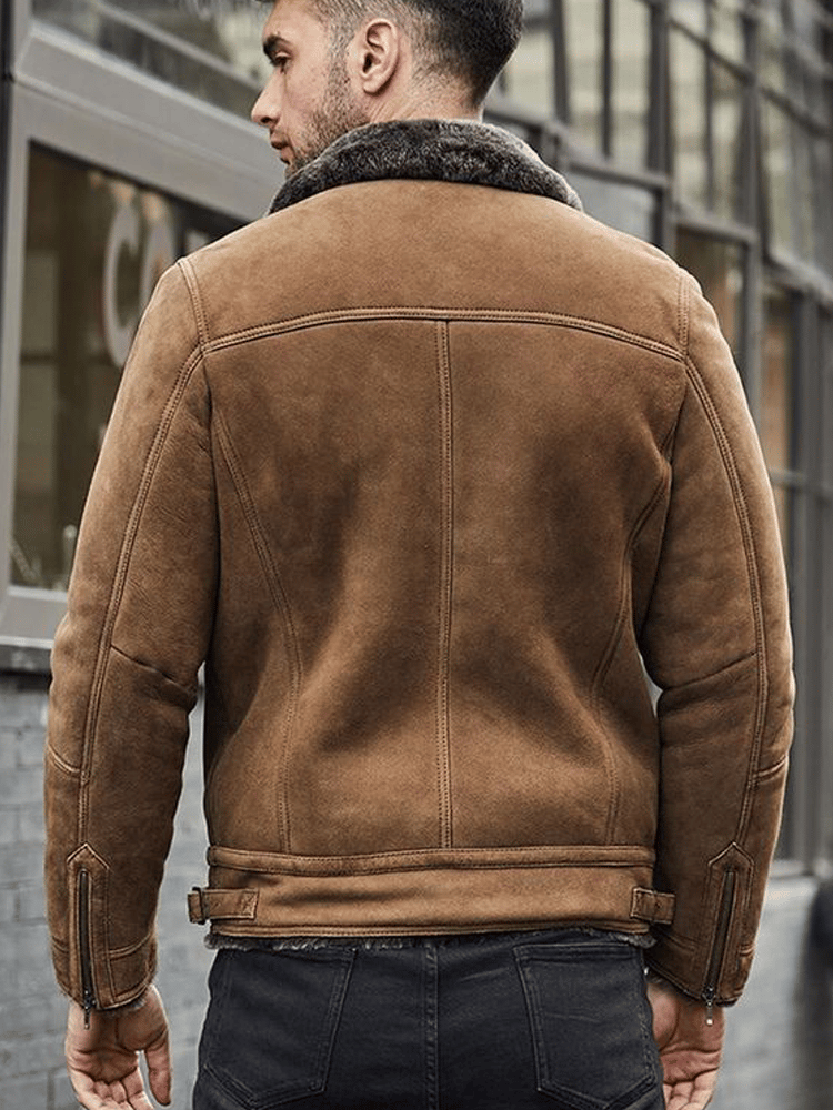 Men's Outdoor Retro Sports Pocket  Jacket