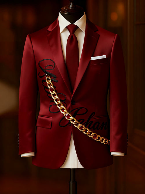 Men's Business Retro Casual Suit Jacket
