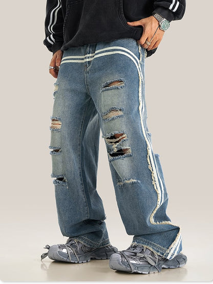 Men's Stylish Casual Ripped Jeans