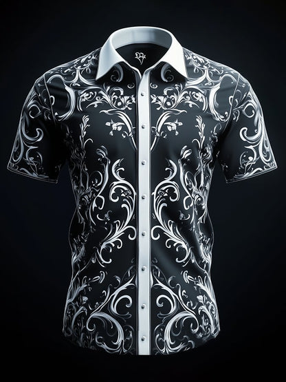 Men's Retro Gothic Dark Shirt