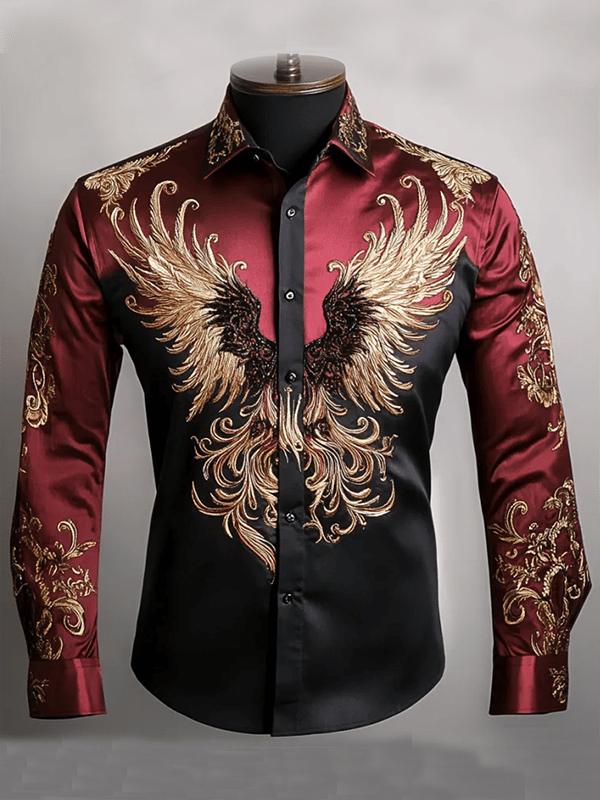 Men's Luxury Gorgeous Long Sleeve Shirt