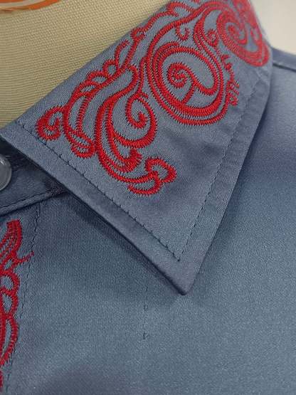Men's Independence Day Flag Fashion Business Luxury Design Embroidery
