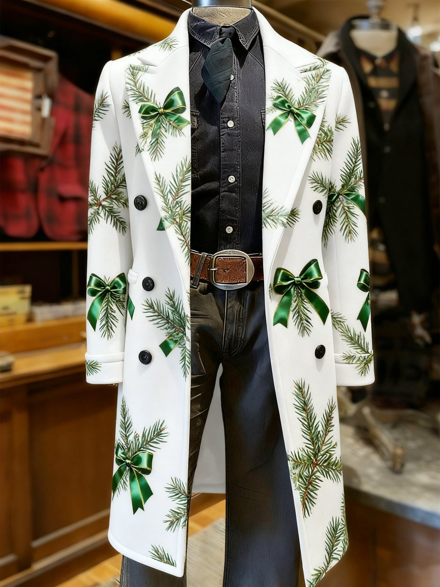Men's Vintage Christmas Party Casual Jacket