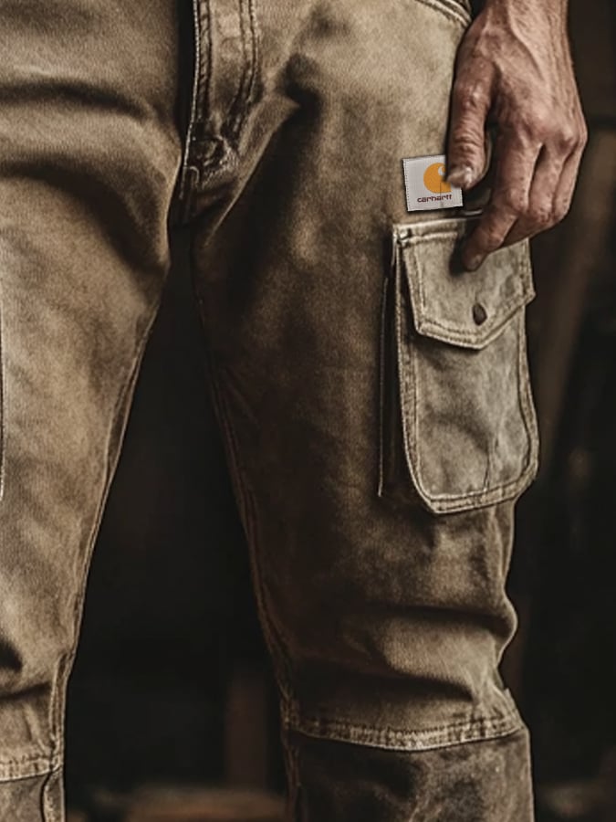 Men's Retro Outdoor Functional Overalls
