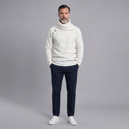Men's Crew-Neck Long-Sleeve Sweater