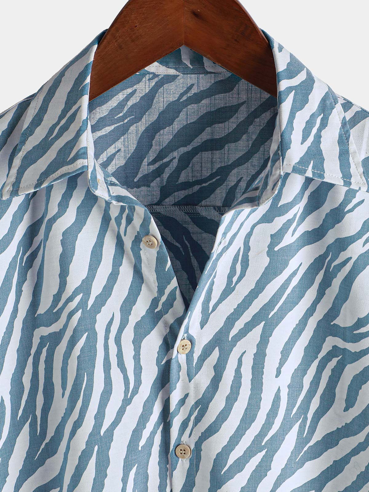 Men's Casual Button Up Short Sleeve Summer Hawaiian Shirt