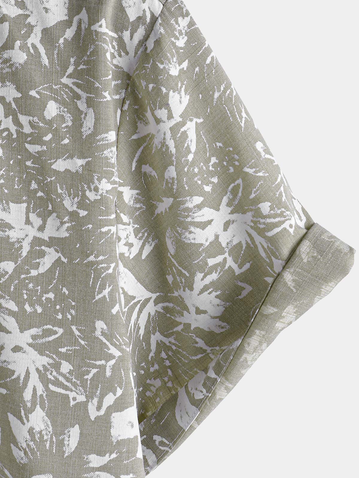 Men's Vintage Short Sleeve Summer Button Up Shirt