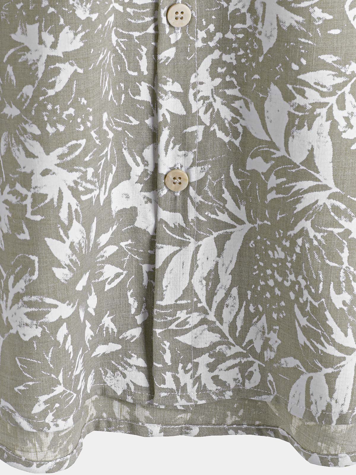 Men's Vintage Short Sleeve Summer Button Up Shirt