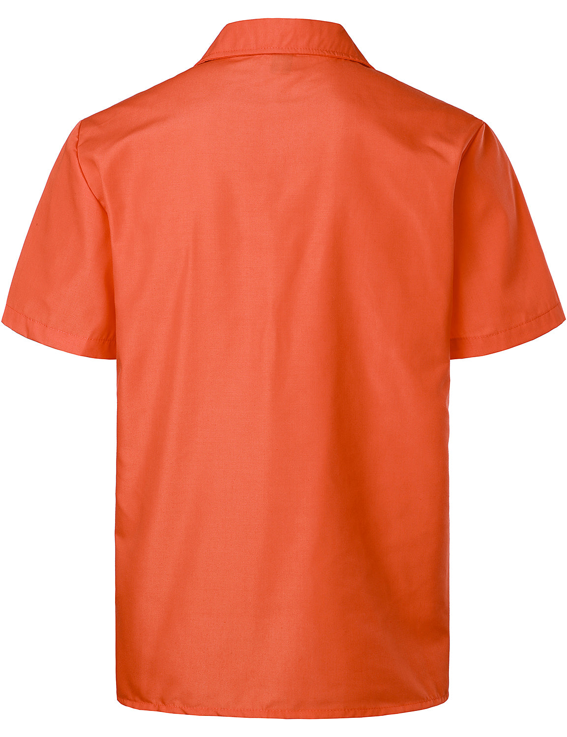 Men's Solid Color Cotton Short Sleeve Shirt