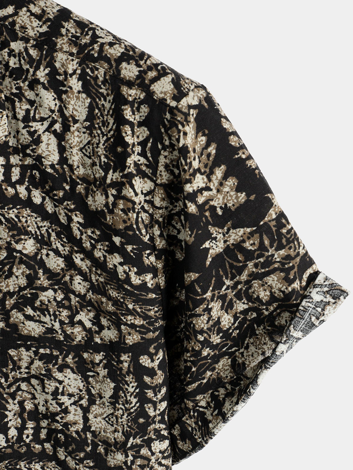 Men's Vintage 90s Abstract Print Short Sleeve Shirt