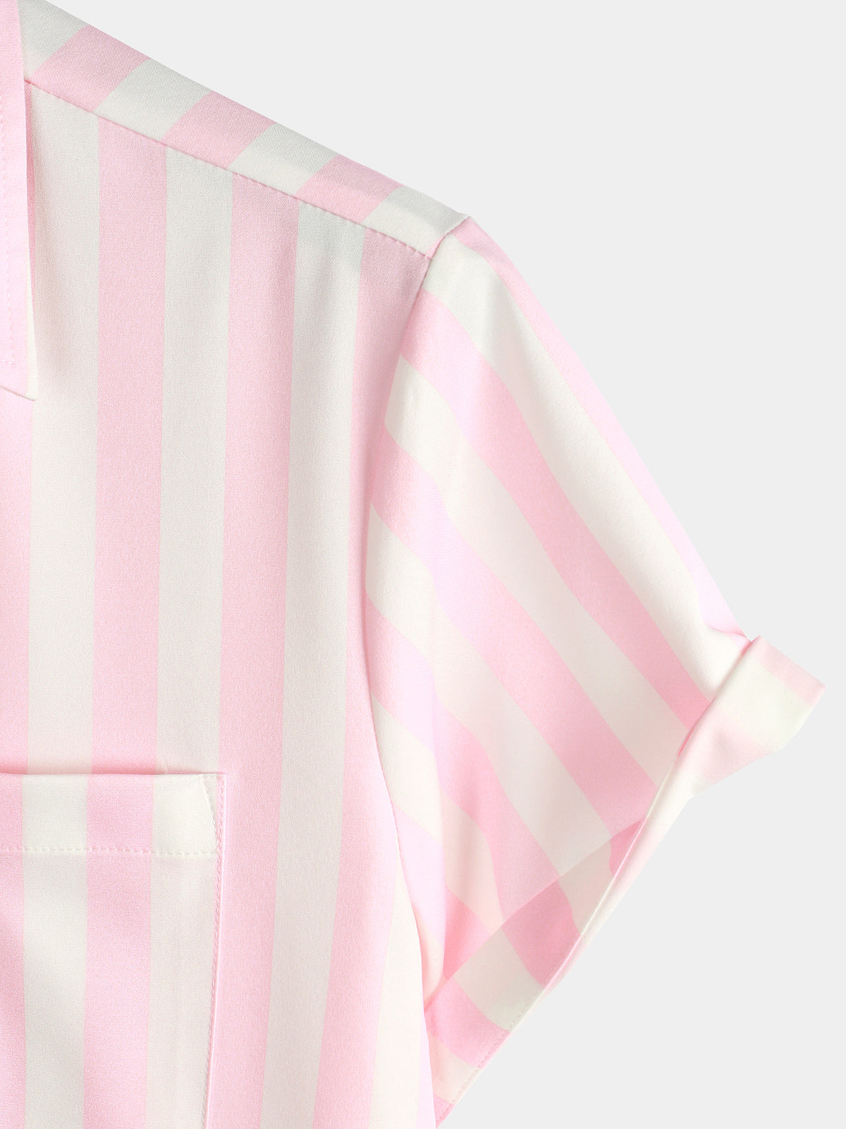 Men's Tiger & Striped Print Holiday Pocket Shirt