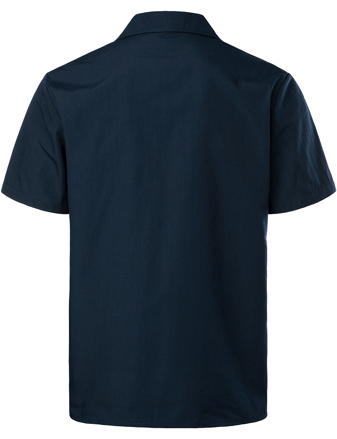 Men's Solid Color Cotton Short Sleeve Shirt
