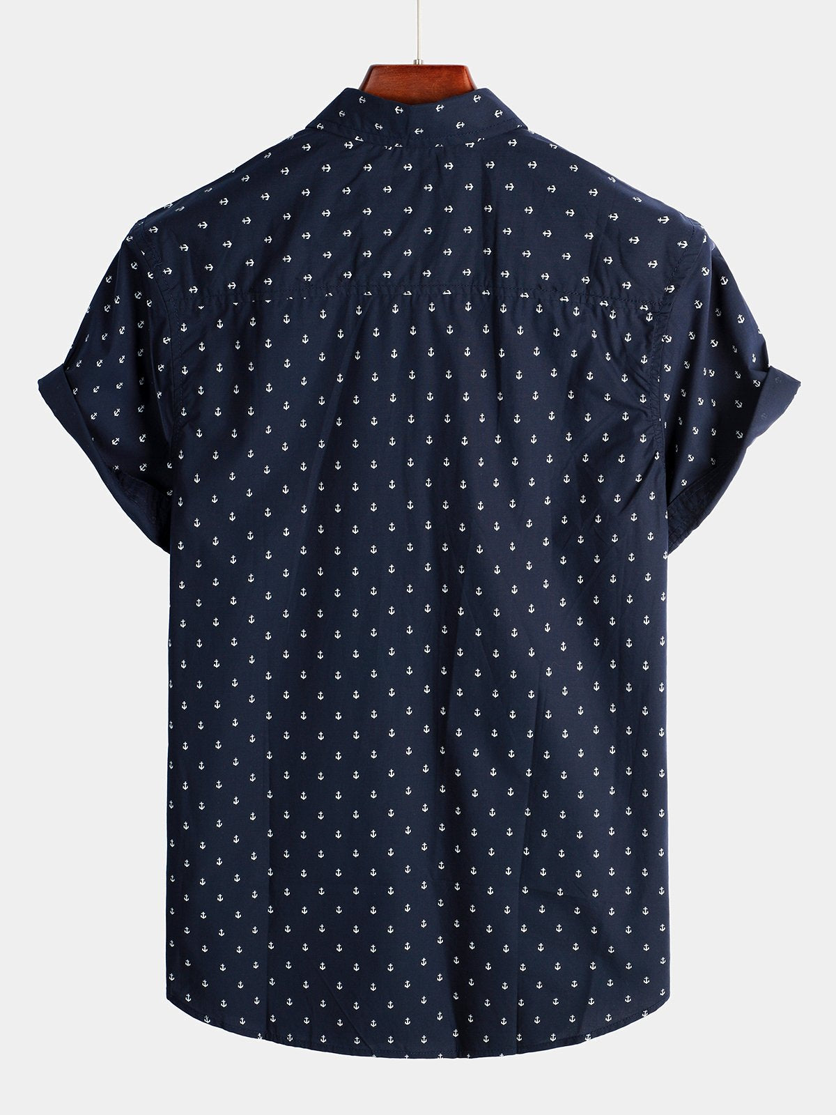 Men's Casual Short Sleeve Printed Shirt