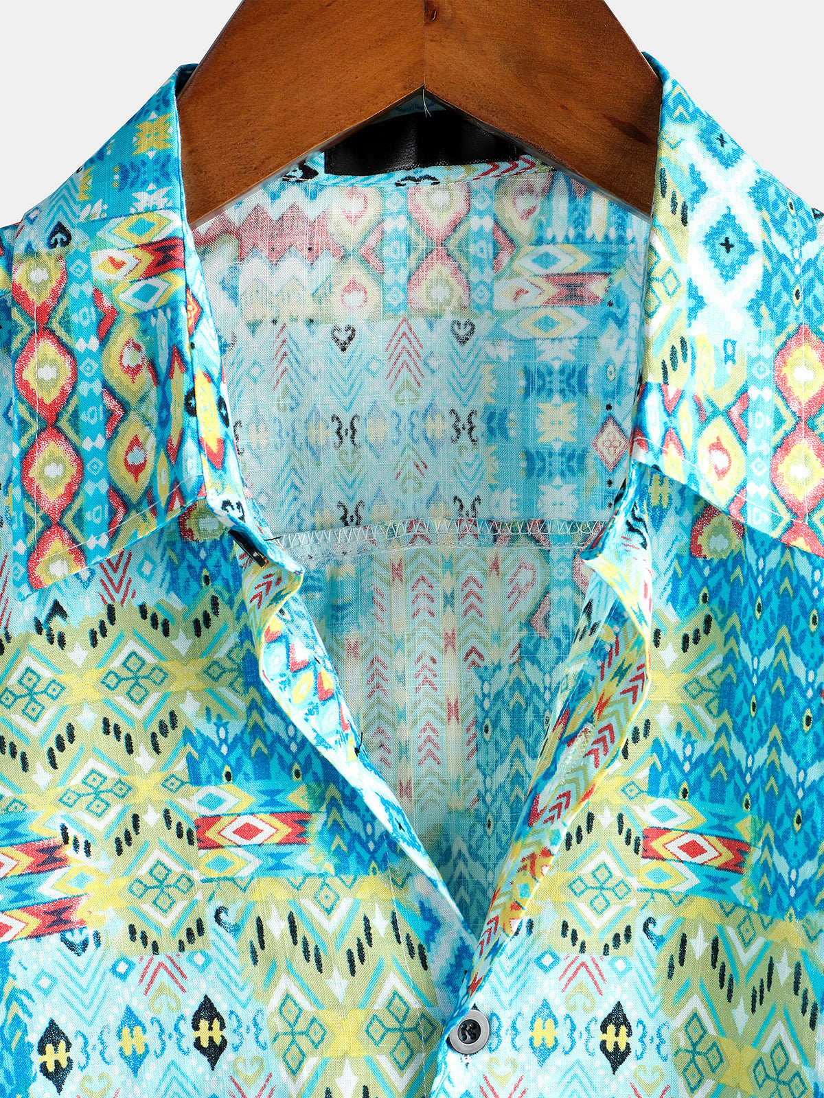 Men's Boho Short Sleeve Hawaiian Shirt