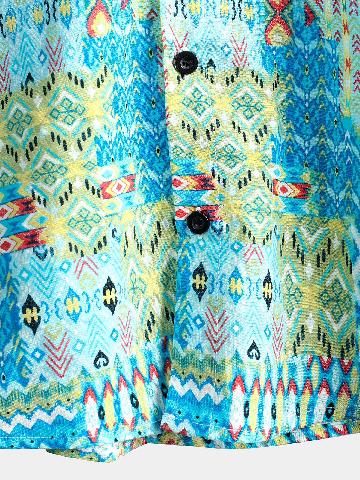 Men's Boho Short Sleeve Hawaiian Shirt