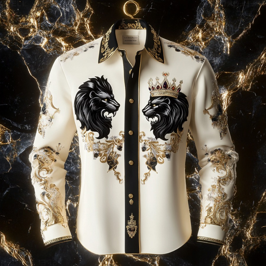 Luxury Business Leisure Long Sleeve Shirt with High Elastic Comfort Anti-Wrinkle Style
